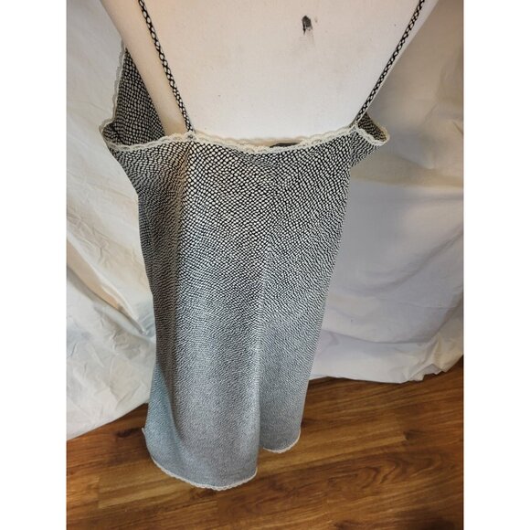 Vintage Val Mode Lingerie USA Lace  Size Large Sexy Black Cream - Picture 4 of 6